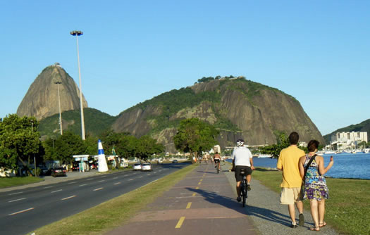 Orla no Rio de Janeiro