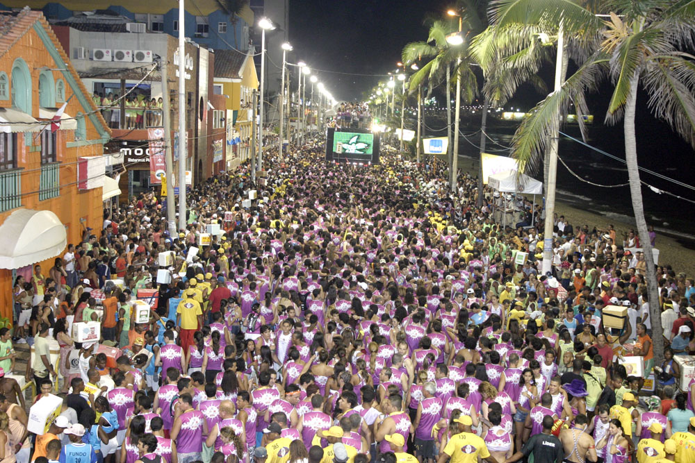 Carnaval em Salvador.