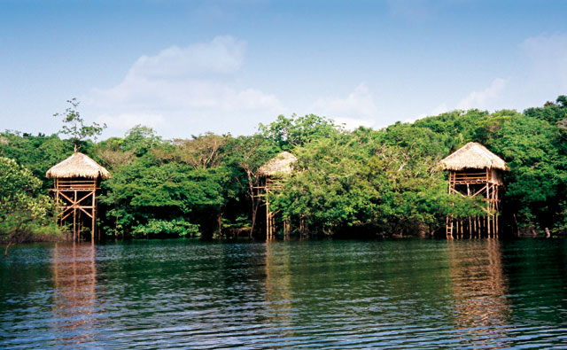 hotel dentro da floresta amazonica