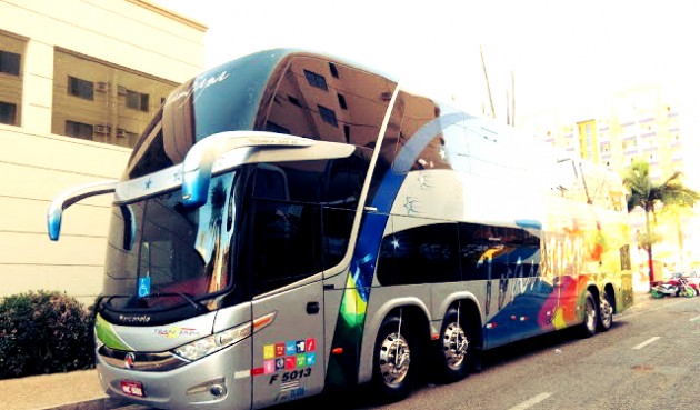 Os ônibus para Montevideo tem saídas de cidades específicas.