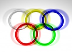 Logo das Olimpíadas.