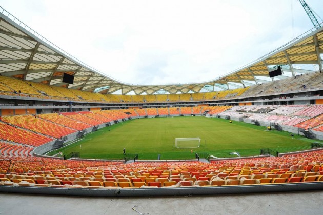 Maior estádio da cidade de Manaus. 